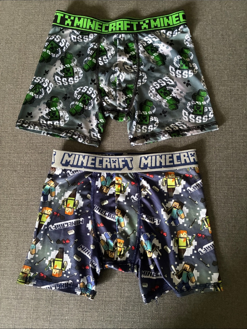 Boys' Minecraft Graphic Boxer Briefs- 2-Pairs